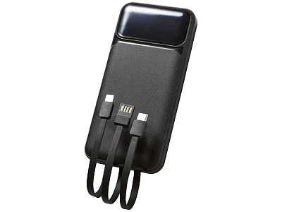 Подарочный набор Tesla с блокнотом А5, ручкой и пауэрбенком на 10 000 mAh