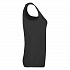 Майка женская "Lady-Fit Valueweight Vest", черный,XS, 97% хлопок,3%полиэстер, 165 г/м2 - Фото 3