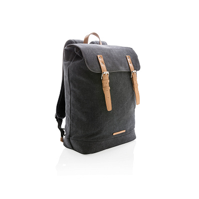 Рюкзак для ноутбука Canvas (Черный;)