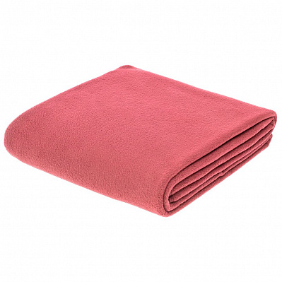 Флисовый плед Warm&Peace XL  (коралловый) (Розовый)