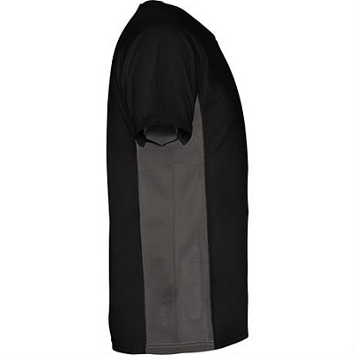 Спортивная футболка SHANGHAI мужская, ЧЕРНЫЙ/ТЕМНЫЙ ГРАФИТ 2XL