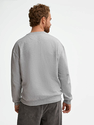 Свитшот унисекс Columbia, серый меланж