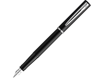 Ручка перьевая Graduate Allure, F (Черный, серебристый)