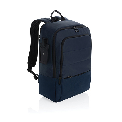 Дорожный рюкзак для ноутбука Armond из rPET AWARE™, 15,6” (Темно-синий;)