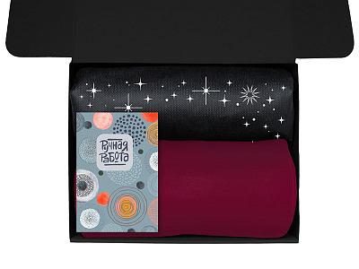 Подарочный набор Re:y. Vive с пледом, френч-прессом и кофе