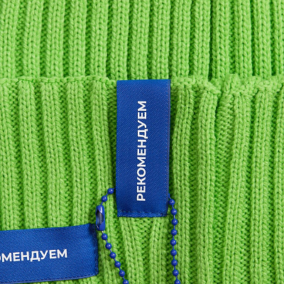 Лейбл тканевый Epsilon, XS, синий