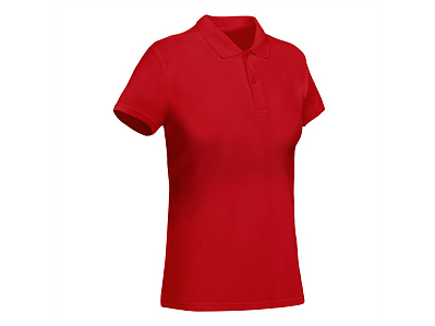 Рубашка-поло Prince женская (Красный)