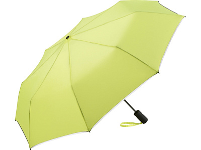 Зонт складной Pocket Plus полуавтомат (Неоновый желтый)