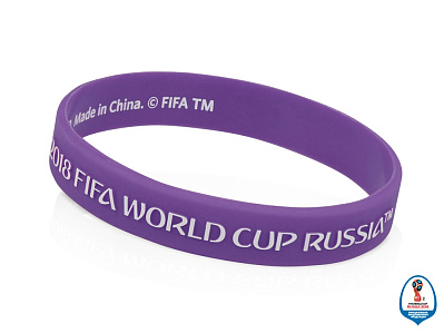 Браслет 2018 FIFA World Cup Russia™ (Фиолетовый)