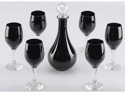 Набор для вина Urals (Черный/прозрачный)