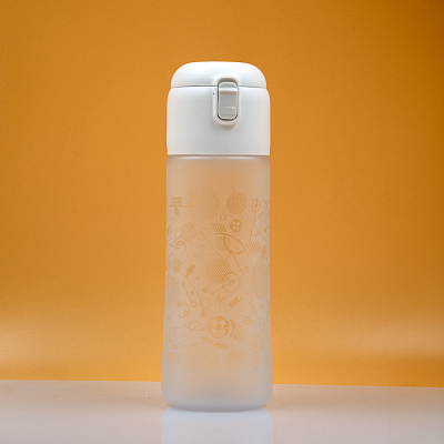 Бутылка для воды AqualityMate (белый)