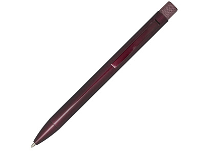Ручка шариковая из переработанной латуни Beatriz (Красный бургунди)