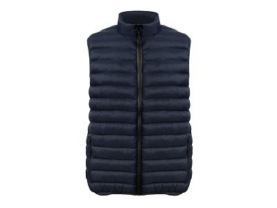 Стеганый жилет Uniqloud, мужской (Тёмно-синий)