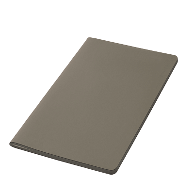 Блокнот Альфа Слим (Alpha slim), серый