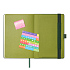Ежедневник Альфа (Alpha) недатированный, зеленый/оливковый - Фото 11