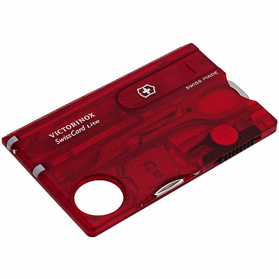 Набор инструментов SwissCard Lite  (Красный)