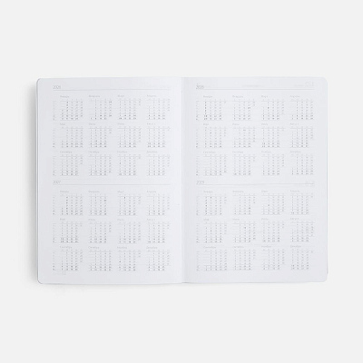 Ежедневник Must Metal, датированный, серый