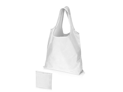 Складная сумка Reviver из переработанного пластика (Белый)