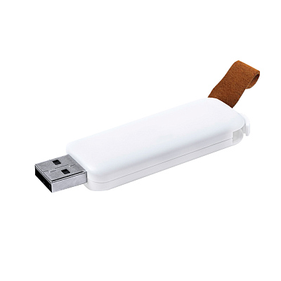 Флешка &amp;quot;Gear Soft&amp;quot; 32 Гб, белая +