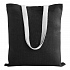 Холщовая сумка на плечо Juhu, черная - Фото 2