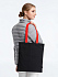 Холщовая сумка BrighTone, черная с красными ручками - Фото 3