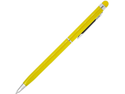Ручка-стилус металлическая шариковая BAUME (Желтый)