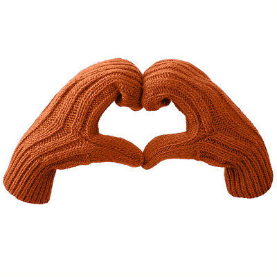 Варежки вязаные НАСВЯЗИ© шерсть/акрил