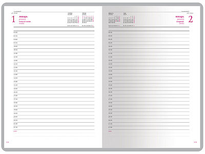 Ежедневник А5 датированный Velvet на 2026 год