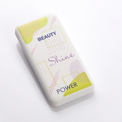 Внешний аккумулятор Elari Plus 10000 mAh, белый