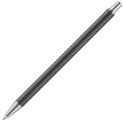 Ручка шариковая Slim Beam, серая (Серый)