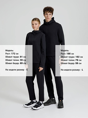 Анорак унисекс Lovi, черный