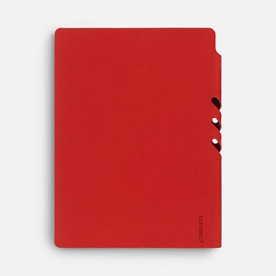 Ежедневник Flexpen Shall, недатированный, красный