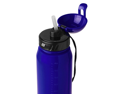 Бутылка для воды с трубочкой Little, 400 мл