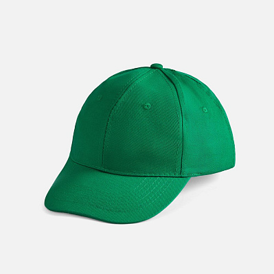 Бейсболка Apollo, ярко-зеленая (Зеленый)