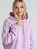 Толстовка с капюшоном унисекс Hoodie, сиреневая - Фото 13