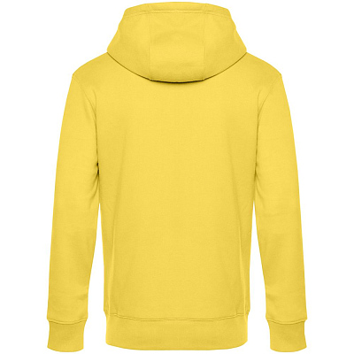 Толстовка с капюшоном унисекс King, желтая