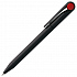 Ручка шариковая Prodir DS1 TMM Dot, черная с красным - Фото 2