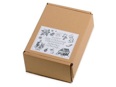 Набор для создания пряничного домика Gingery