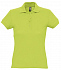 Рубашка поло женская Passion 170, зеленое яблоко - Фото 1