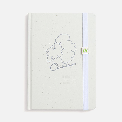 Квадратный шильдик на резинку Direct, матовый серебристый