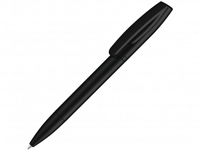 Ручка шариковая пластиковая Coral (Черный)