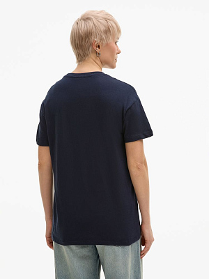 Футболка унисекс Regent 150, темно-синяя (navy)