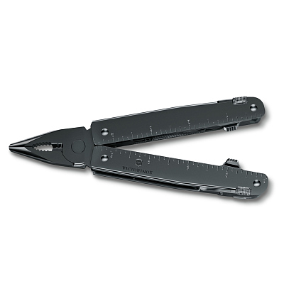 Мультитул VICTORINOX SwissTool MXBS, 115 мм, 26 функций, чёрный, в нейлоновом чехле