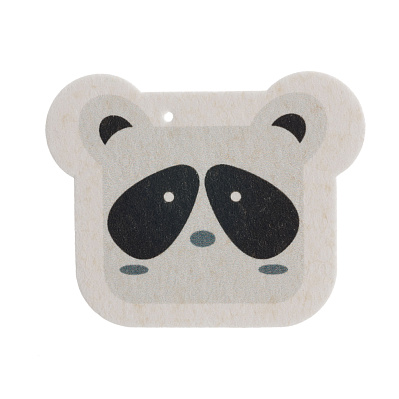 Спонж Dewal Beauty для снятия макияжа «панда»,105 х 83 мм, 1 шт (Разноцветный)