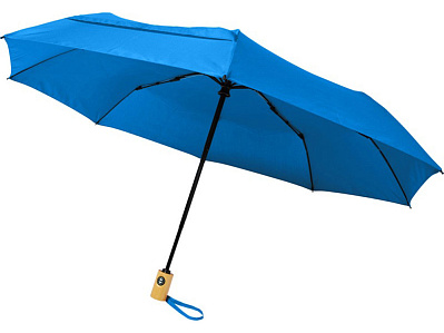 Зонт складной Bo автомат (Синий)
