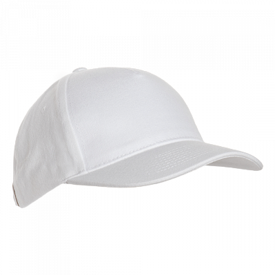 Бейсболка STAN 5 клиньев хлопок 280, 03 (Белый)