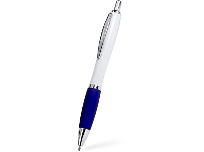 Ручка пластиковая шариковая с антибактериальным покрытием CARREL (Королевский синий)
