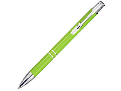 Ручка шариковая из переработанного алюминия Moneta (Лаймовый)