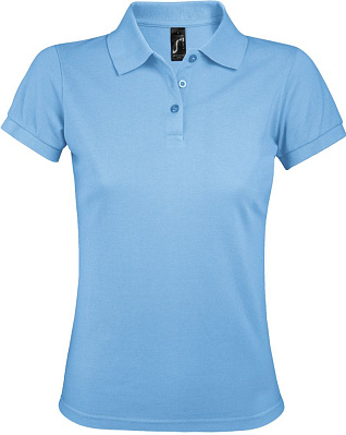Рубашка поло женская Prime Women 200 голубая (Голубой)