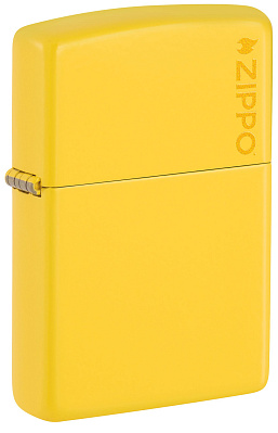 Зажигалка ZIPPO Classic с покрытием Sunflower, латунь/сталь, желтая, глянцевая, 38x13x57 мм (Желтый)